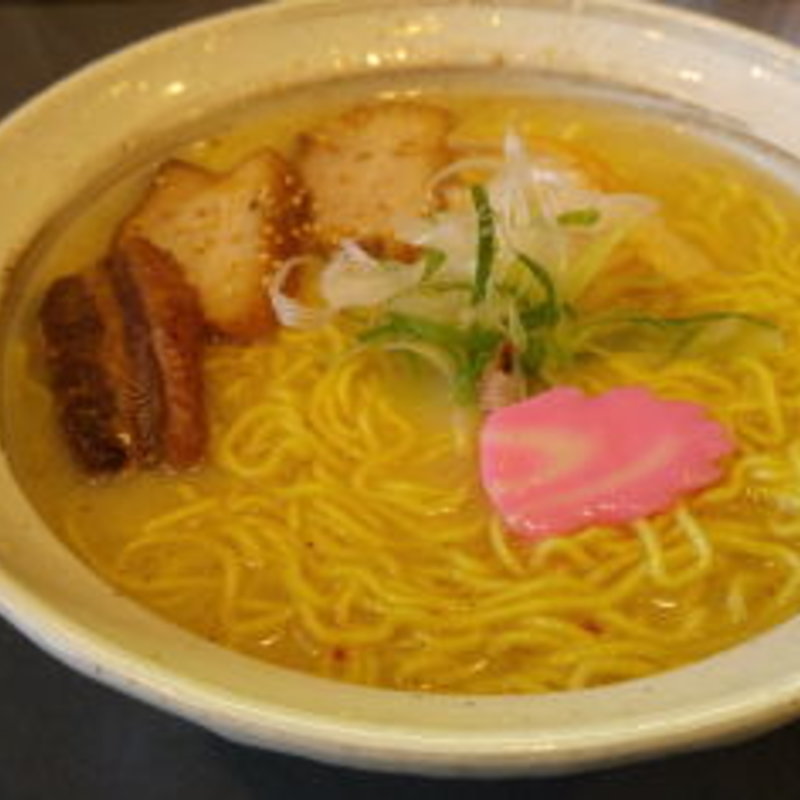 塩ラーメン大盛り(らーめん 三日月)