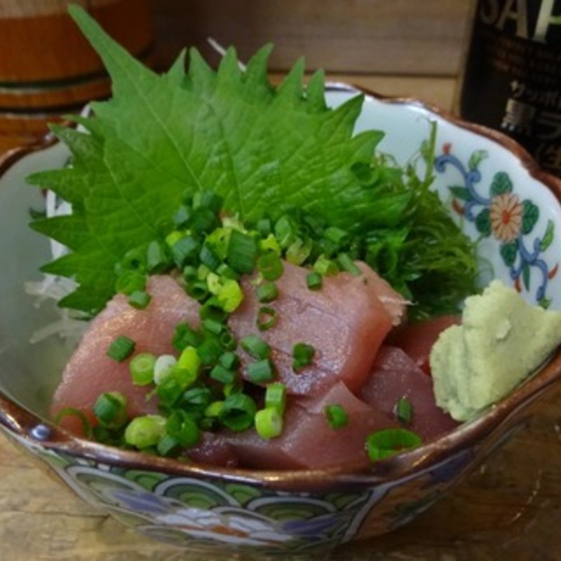 まぐろたゝき(三河屋)