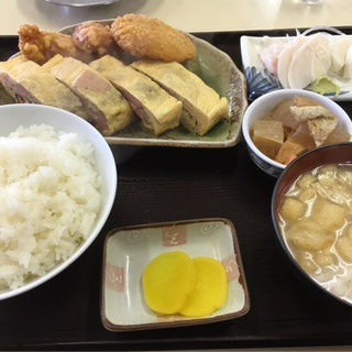 卵焼き定食(三浦や)