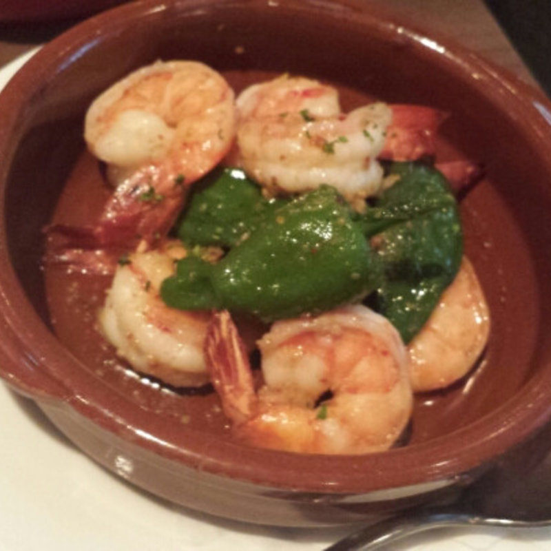 海老のアヒージョ(MI CASA)