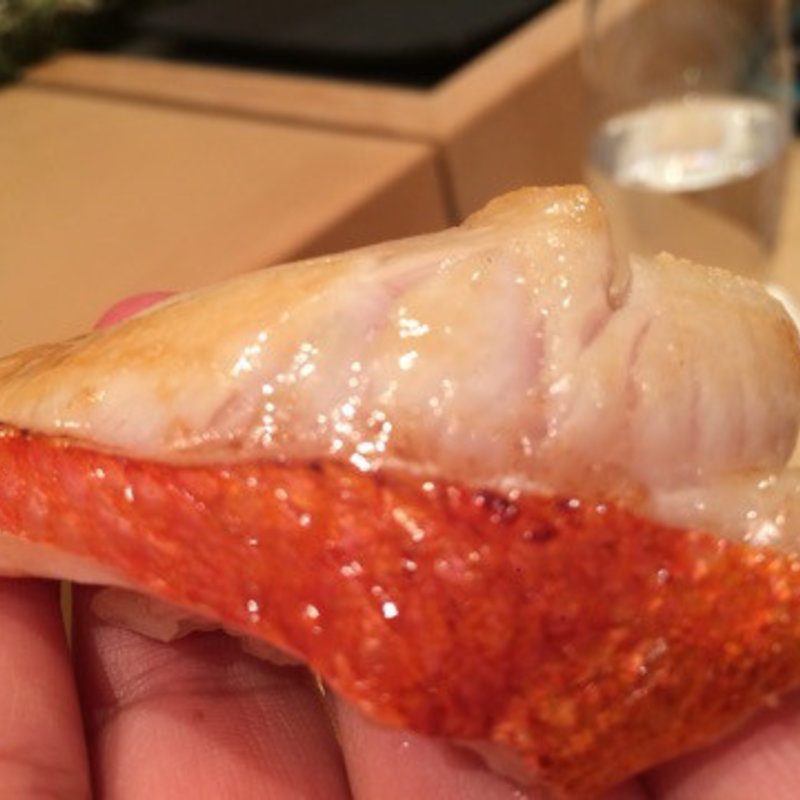 キンメ炙り(三谷)