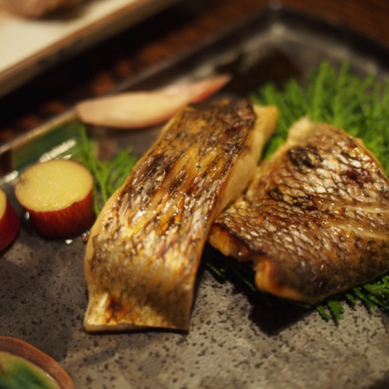 フッコの醤油麹焼き(上居酒屋酒亭さくま)