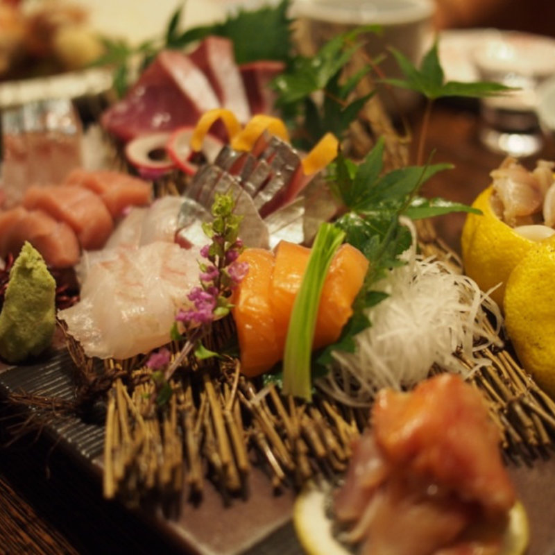 刺身盛り合わせ(上居酒屋酒亭さくま)