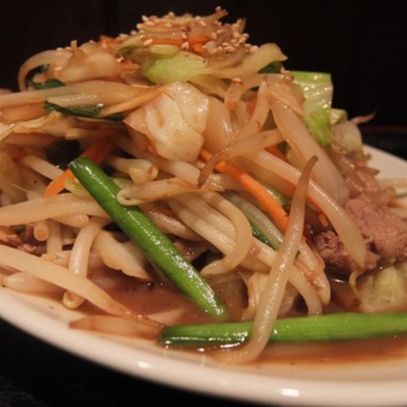 牛スタミナ炒め定食(上州屋)