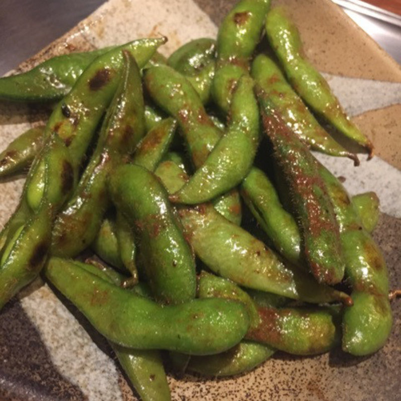 焼き枝豆(上方御堂 銀座八丁目店)