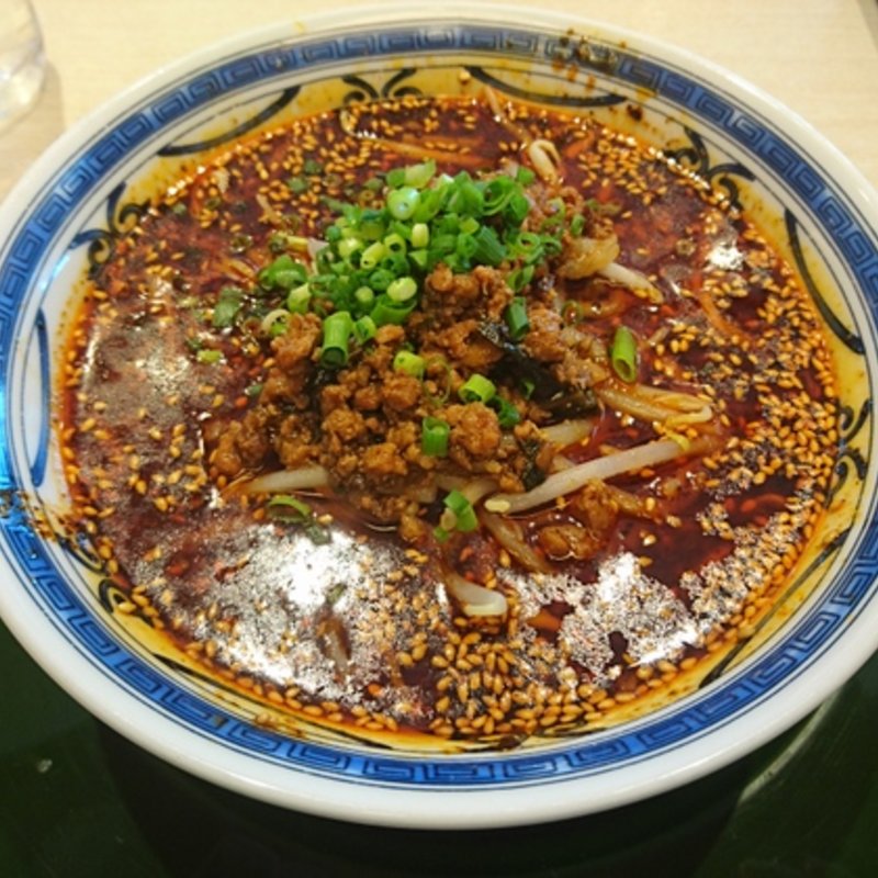 とっても辛い担々麺(上海DOLL BY WAKIYA)