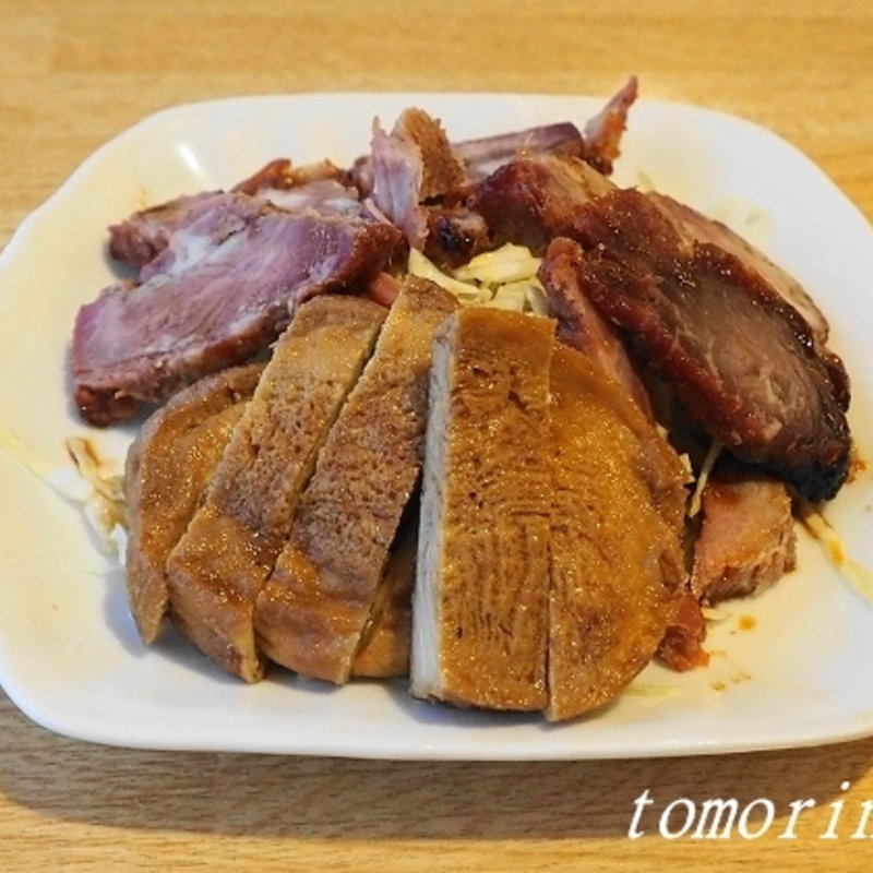 チャーシューと家常豆腐の盛り合わせ(上海厨房　楊家楼 )