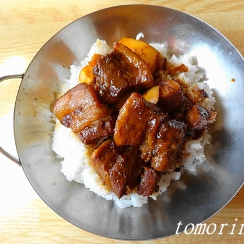 台湾屋台風豚肉丼(上海厨房　楊家楼 )