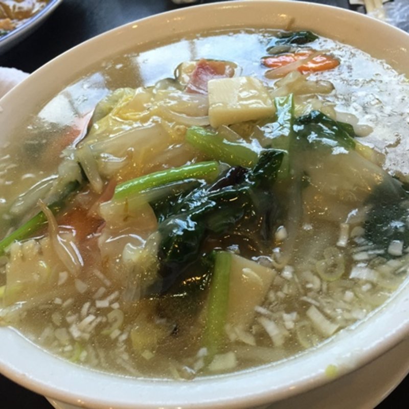 小海老入り塩味あんかけラーメン(上海小町 )