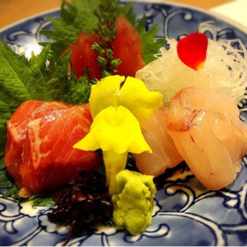 お造り 3種盛(上越やすだ 新橋銀座口店)