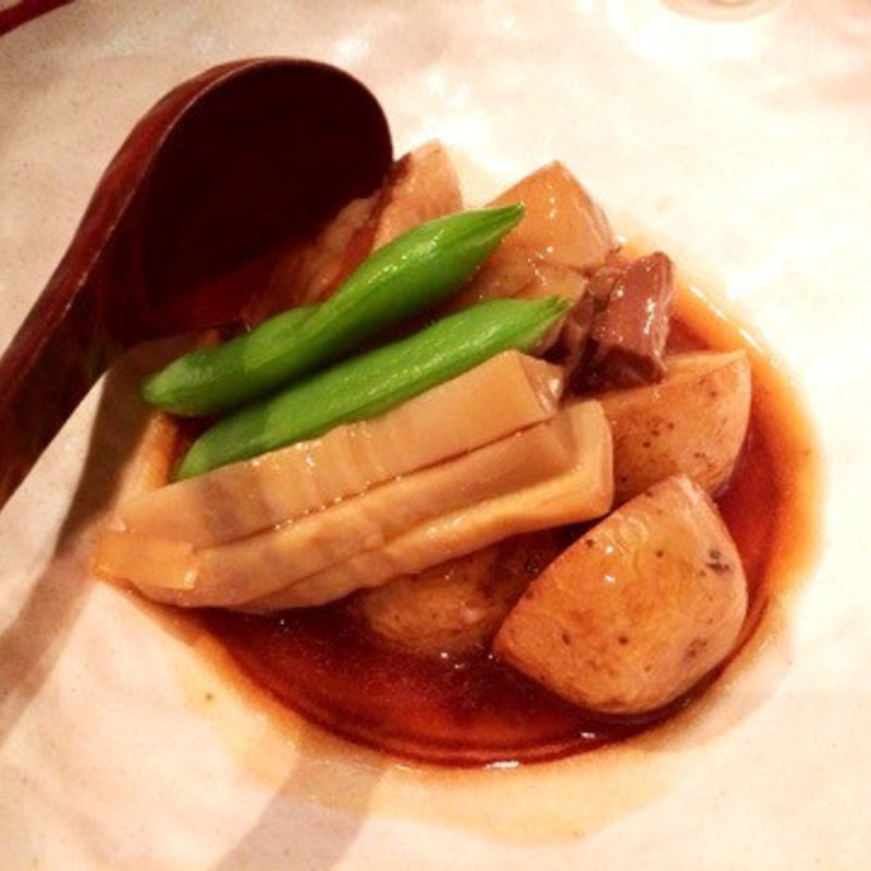 豚肉の炊き合わせ(和食 上越やすだ 恵比寿店)