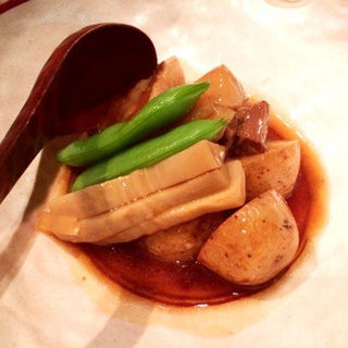 豚肉の炊き合わせ(和食 上越やすだ 恵比寿店)