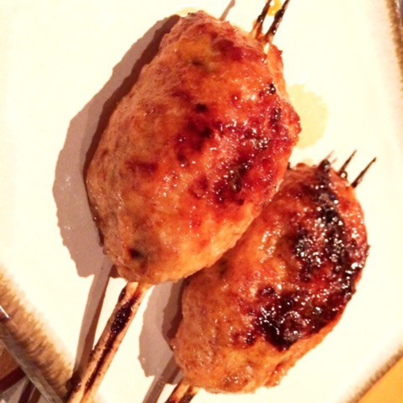 鶏つくね(和食 上越やすだ 恵比寿店)