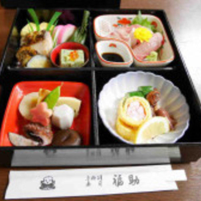 松花堂弁当(下鴨福助 （しもがもふくすけ）)