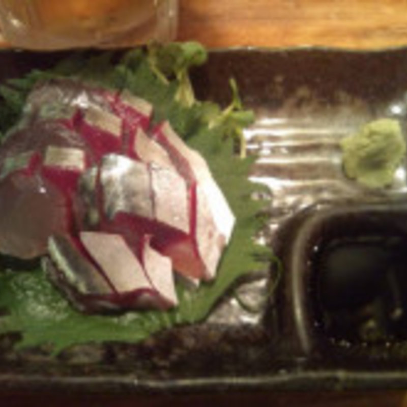 鯖の刺し身(丑寅 （ウシトラ）)