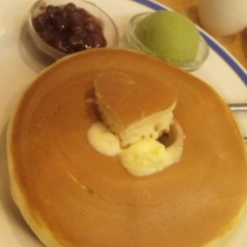 小倉ホットケーキ(世田谷珈琲游 梅ケ丘店)