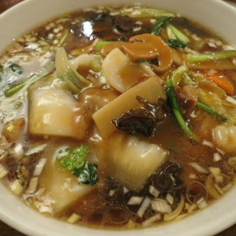 五目あんかけたんめん(中国料理 江南春)