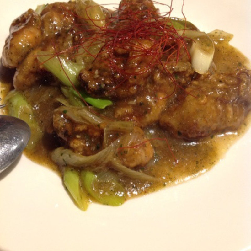 牡蠣の香料蒸し(中国菜 膳楽房 )