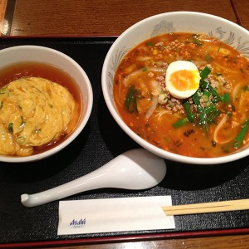 担々麺セット(中国酒家 朝陽閣 天満橋 )