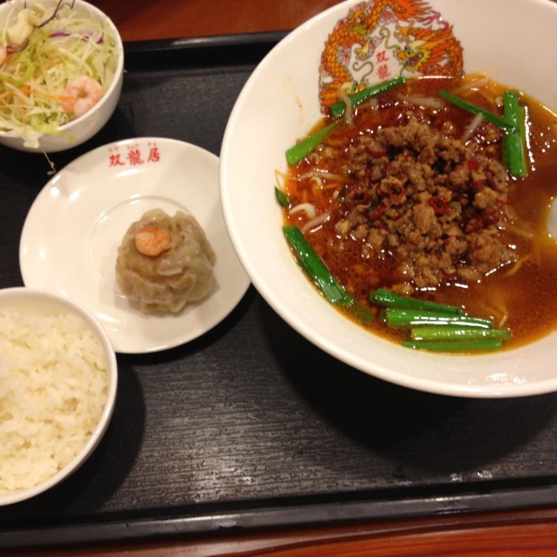 台湾ラーメン定食(中国食府 双龍居 天満駅前店 )