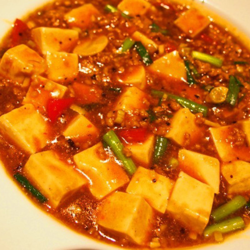 麻婆豆腐(中国飯店 富麗華)