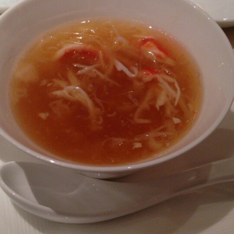 蟹入りフカヒレスープ(中國料理 北京 （チュウゴクリョウリ ペキン）)