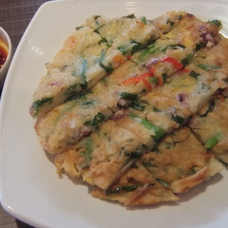 海鮮チヂミ(韓国料理 中央シジャン)