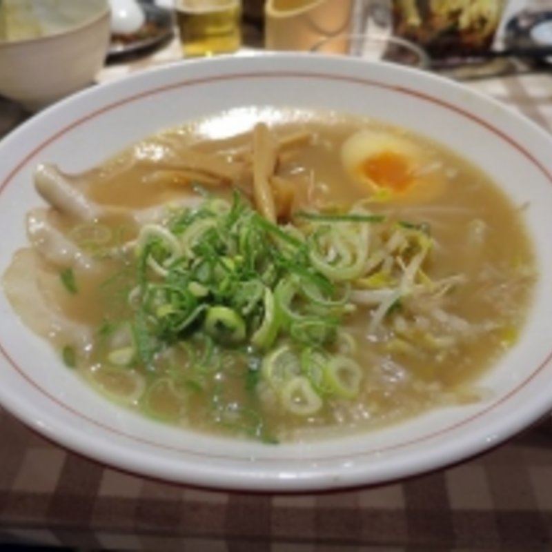 醤油ラーメン（夜）(串カツ 中崎きりがね食堂 茶屋町店)