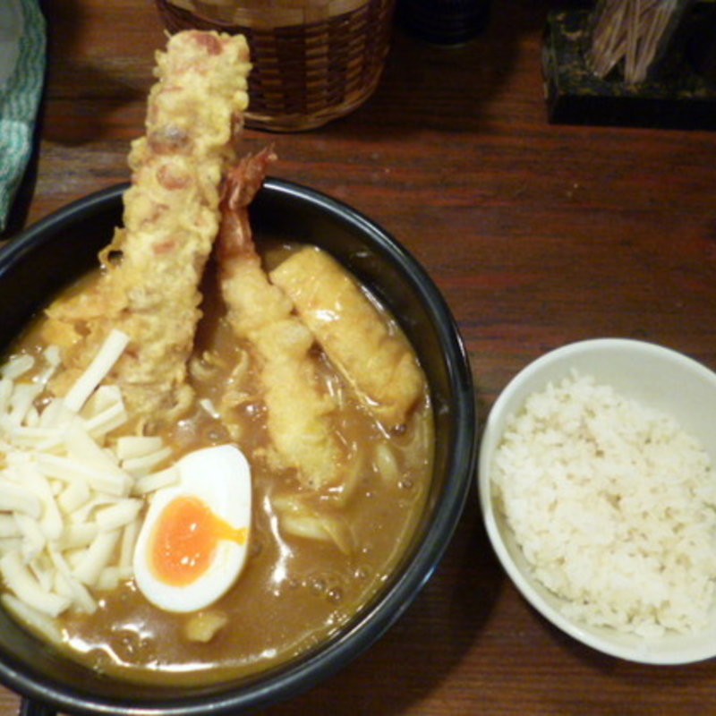 スペシャルカレーうどん(みんなの駒沢屋)