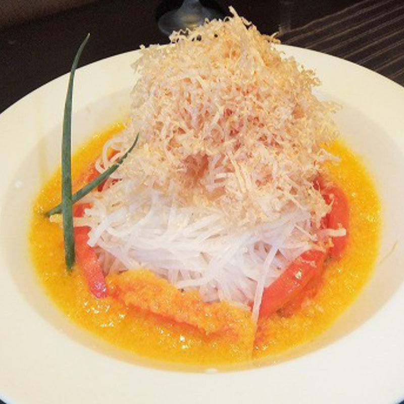 温玉大根サラダ 人参のドレッシング(炭火ダイニング ABE-YA)