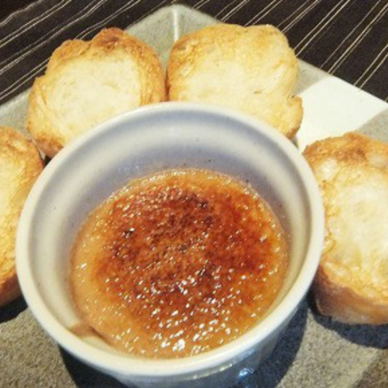 白レバーのムース キャラメリゼ バケット付き(炭火ダイニング ABE-YA)