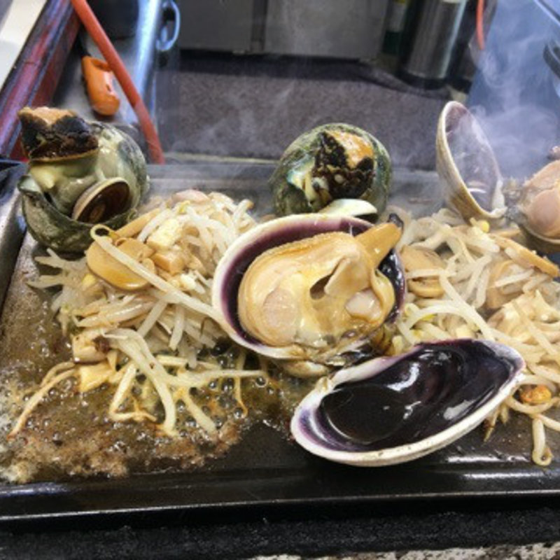 貝3品盛合せBBQ(中義水産)