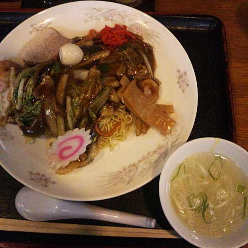 五目あんかけ焼そば(中華スパーレストラン　北天龍)