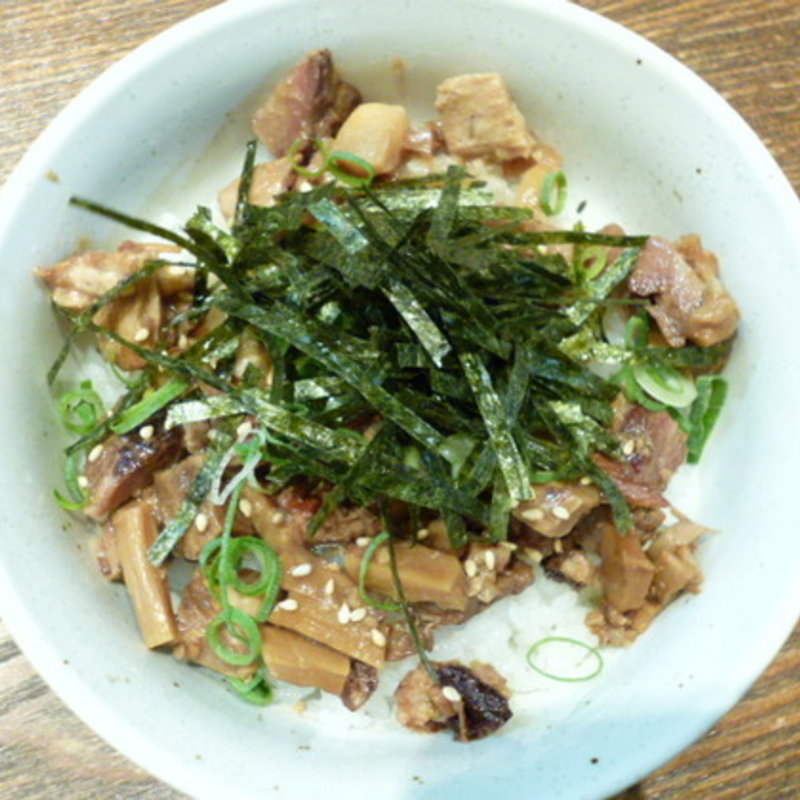 焼豚ごはん(中華そば うめや)