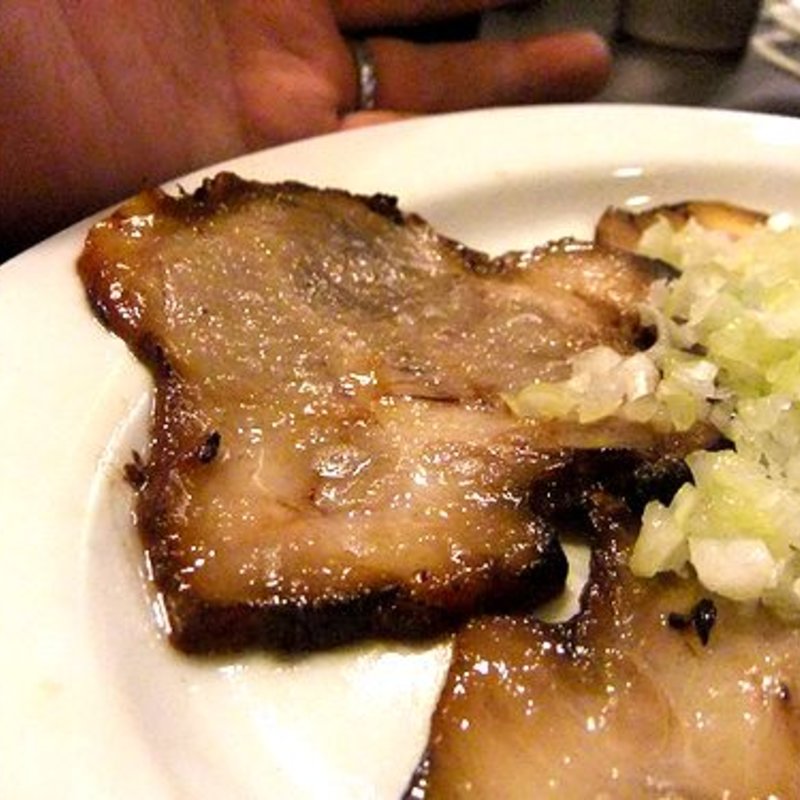 おつまみ焼豚(中華そば 博多商店)