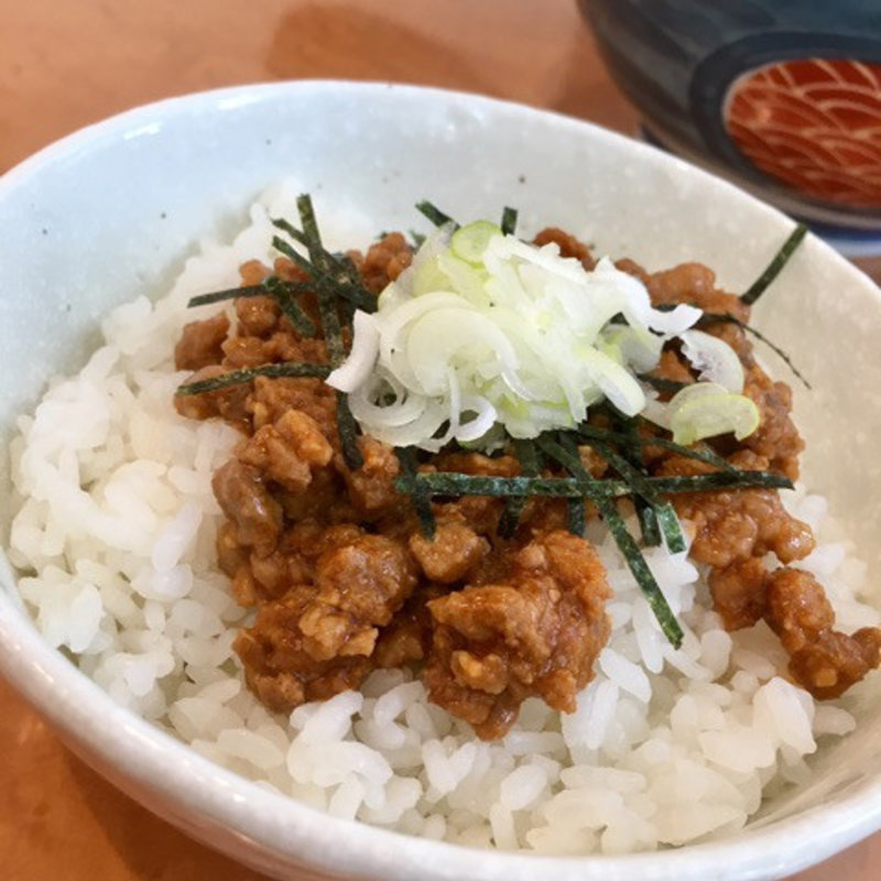 肉みそめし(中華そば 堀川 )