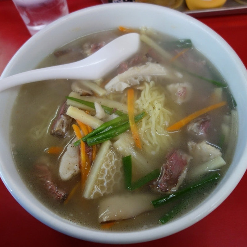 牛テールスープの塩ラーメン(中華そば 金ちゃん )