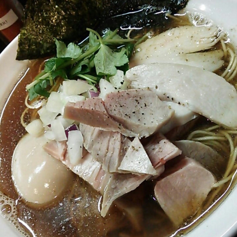 味玉貝と煮干しのそば(中華そば先崎 )