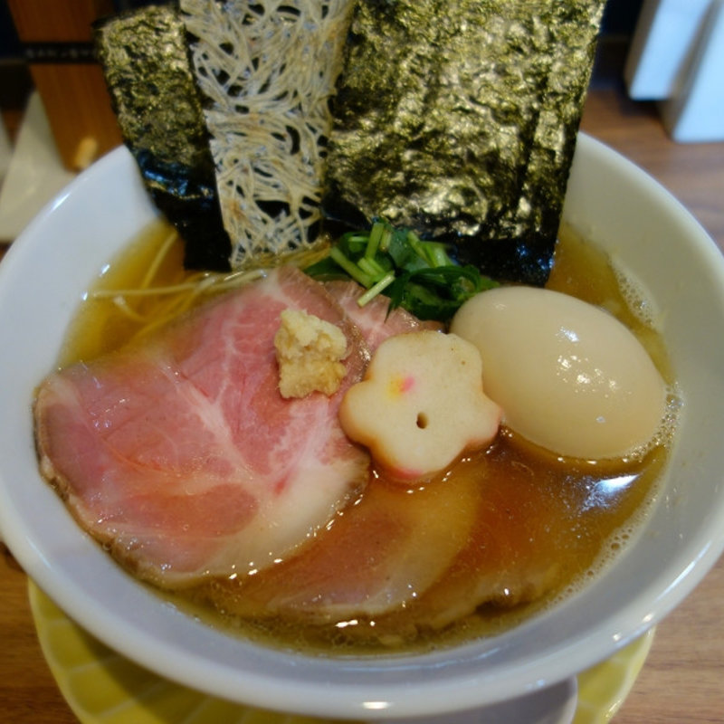 特製生姜煮干ソバ(中華ソバ 篤々 TOKU-TOKU)