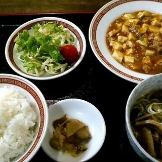 麻婆豆腐定食(中華レストラン 大翔    （ダイショウ）)