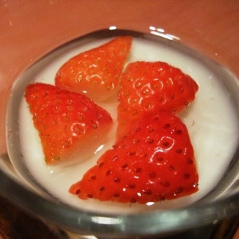 杏仁豆腐(中華厨房 もりもと)