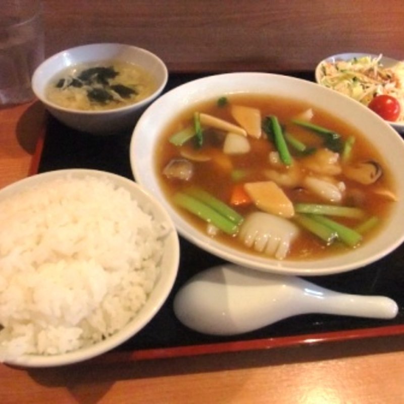 八宝菜定食(中華厨房 もりもと)