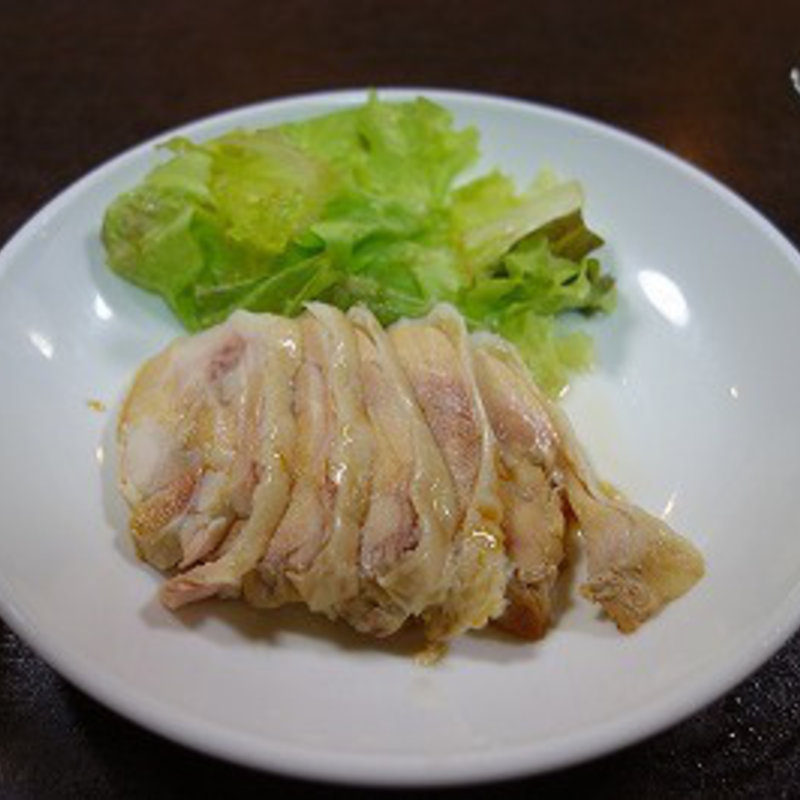 蒸し鶏(中華成喜)