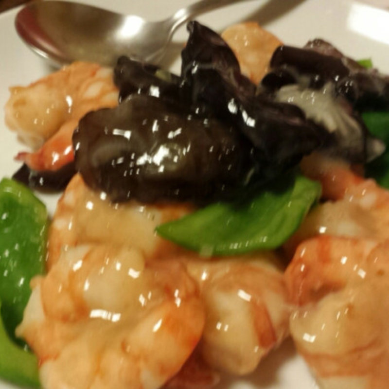 エビ塩味炒め(レバテキ 佐久間)