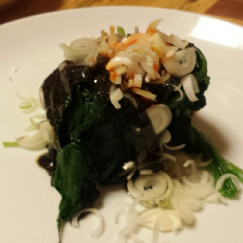 ほうれん草の胡麻(レバテキ 佐久間)