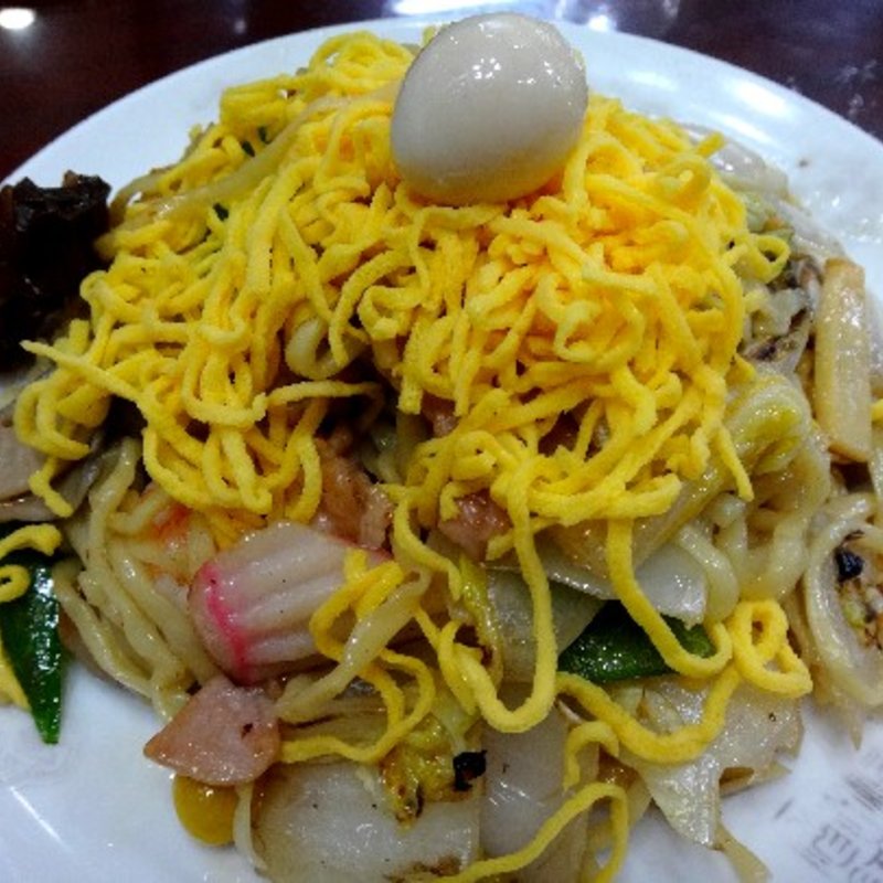 五目焼きそば(中華料理 満洲園)