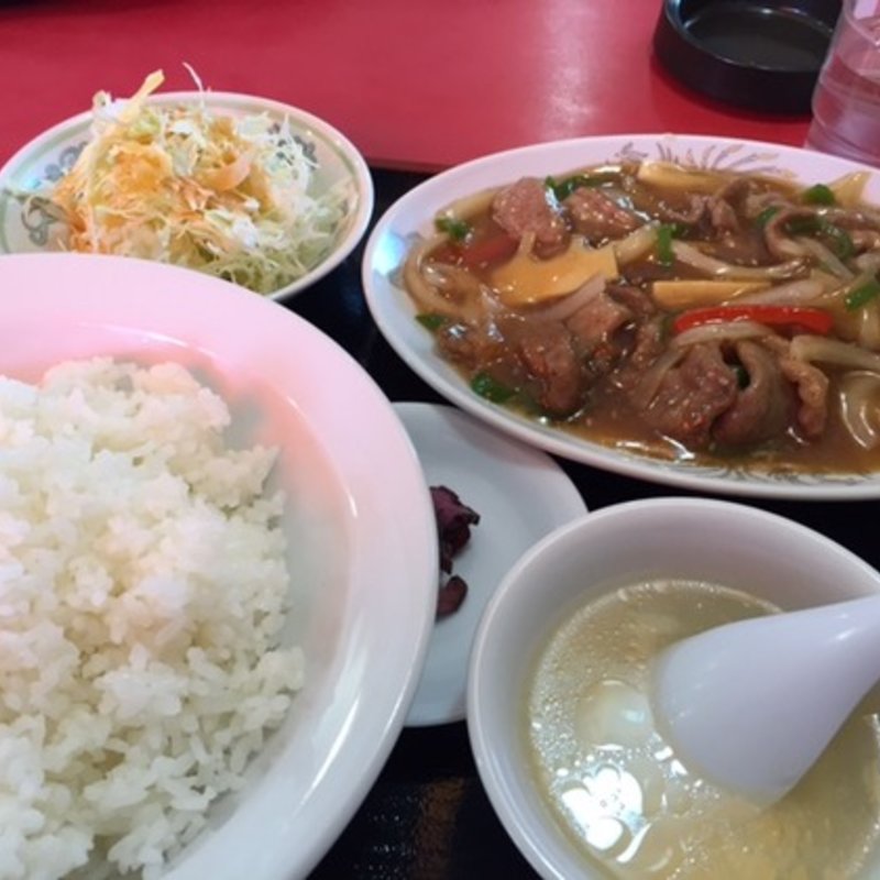 旨煮焼肉定食(華仙)