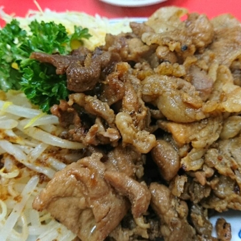 焼き肉（豚）(豚麺 )
