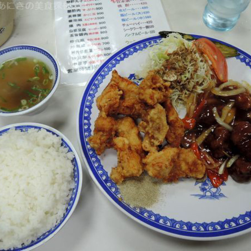 C定食(てんぐラーメン)