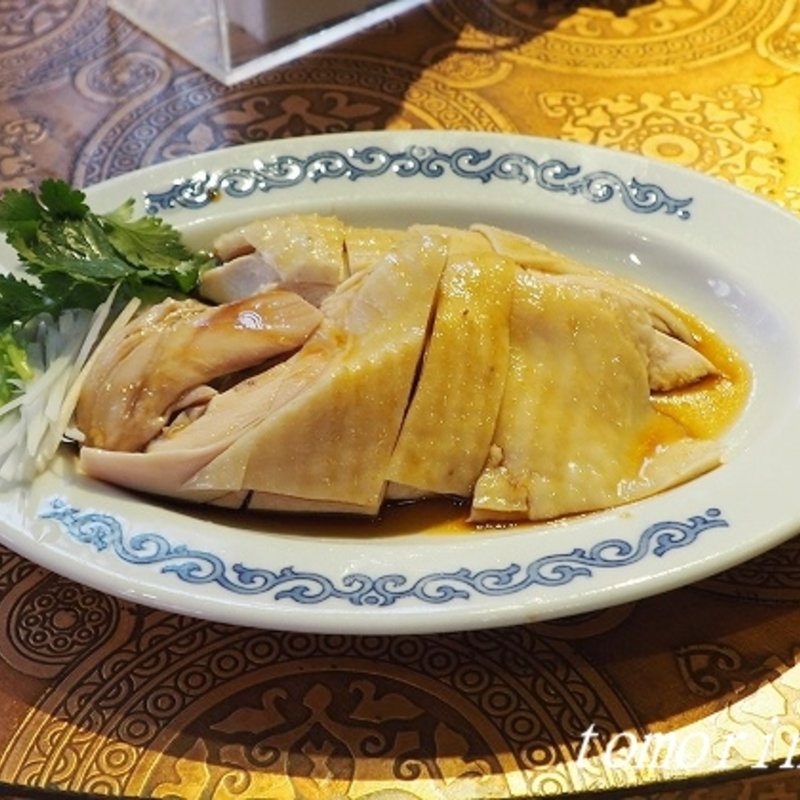 香港スタイルランチ　（皮付き豚バラ肉の焼物）(中華菜館 同發 本館 )